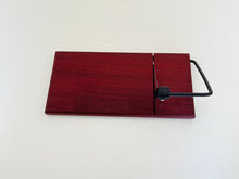 Load image into Gallery viewer, African Padauk Cheese Slicer
